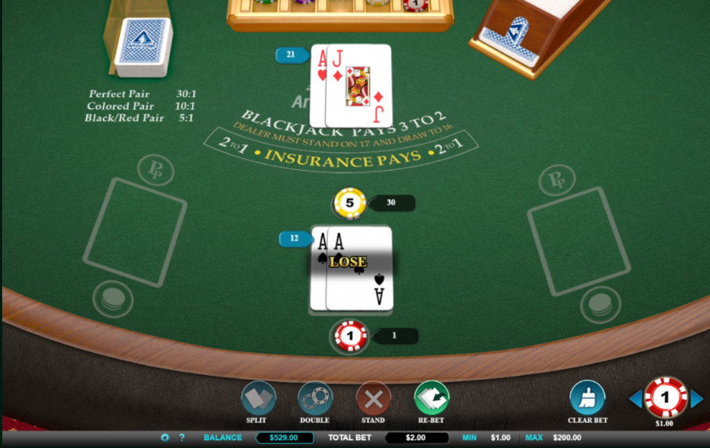 blackjack gambling app