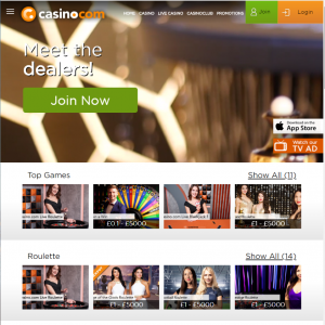 casino.com live dealer