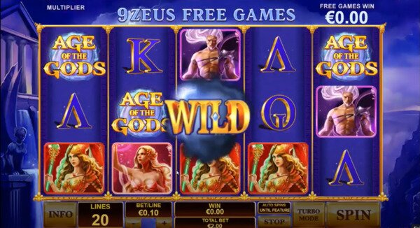 Age of the Gods Slots Playtech