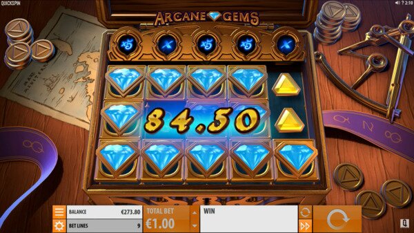 Arcane Gems Slots Quickspin