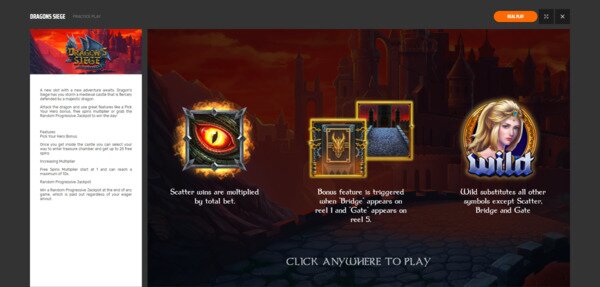 Dragons Siege Slots