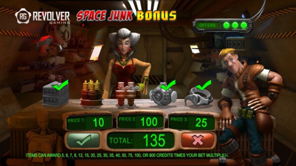 Space Traders Slots Revolver Gaming