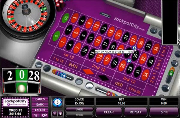 Jackpot City Casino Roulette