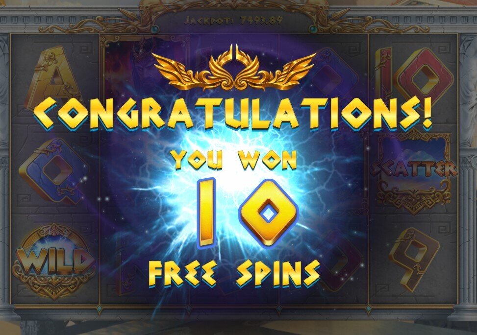 Fury of Zeus Free Spins