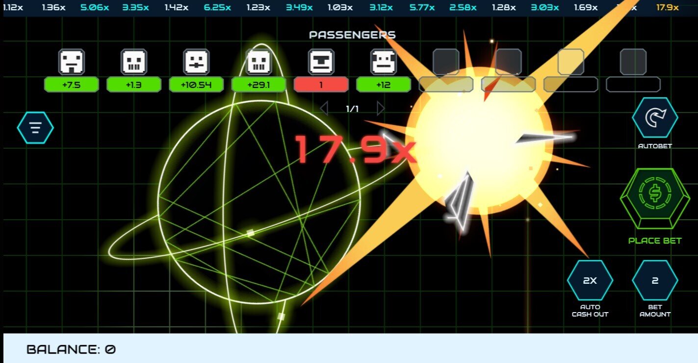 Thunder Crash Big Multiplier