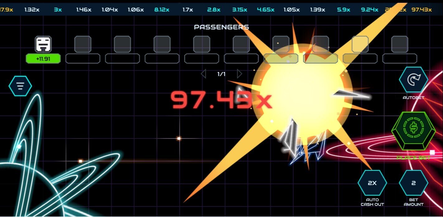 Thunder Crash Massive Multiplier